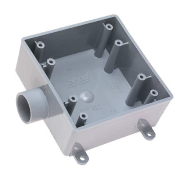 Carlon E9802ECTN FSC Electrical Conduit Outlet Box, 3/4" Bed Bath